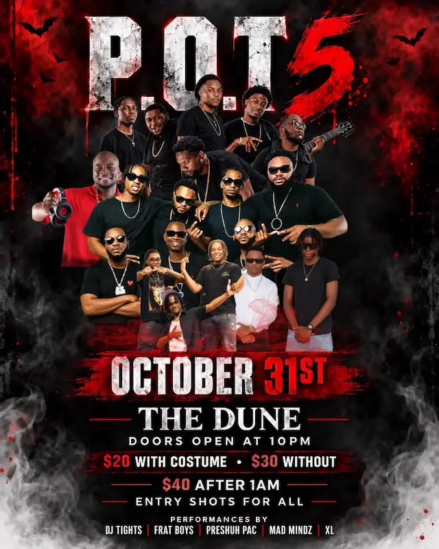 P.O.T 5 Halloween at The Dune